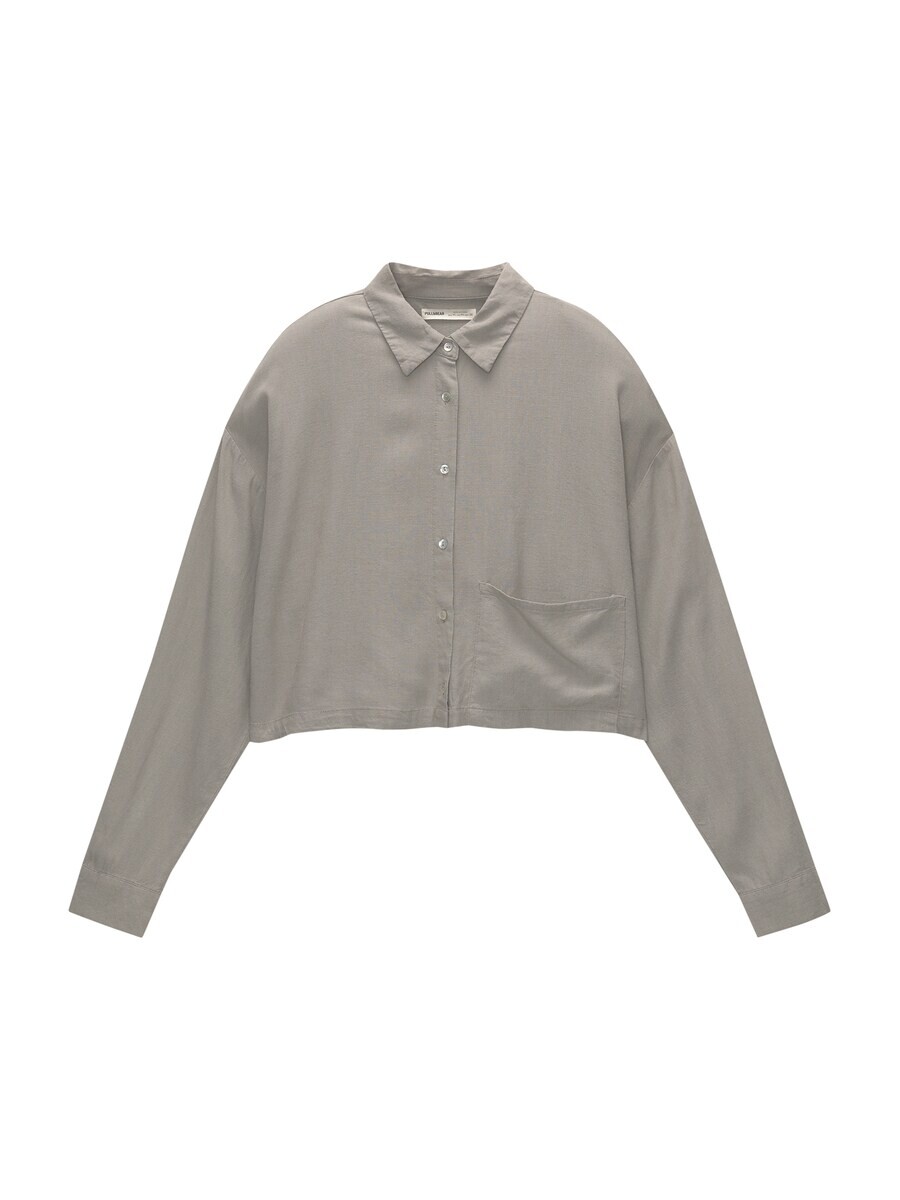 

Блуза Pull&Bear, серый