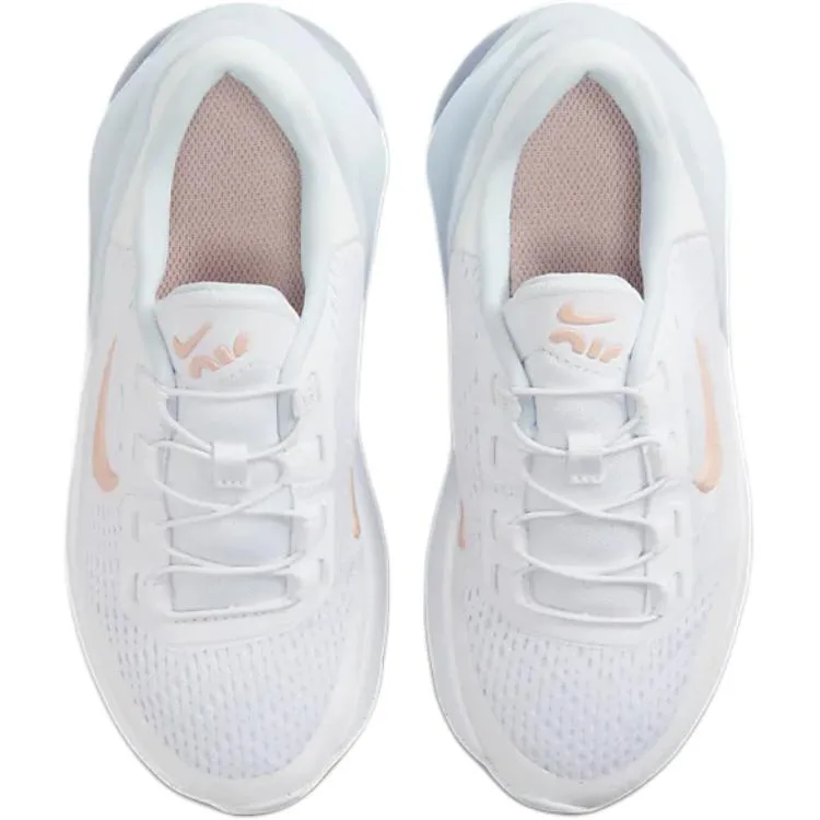 Кроссовки Air Max 270 GO PS с амортизацией, дышащие, износостойкие, низкие Nike, белый синий — фото 4