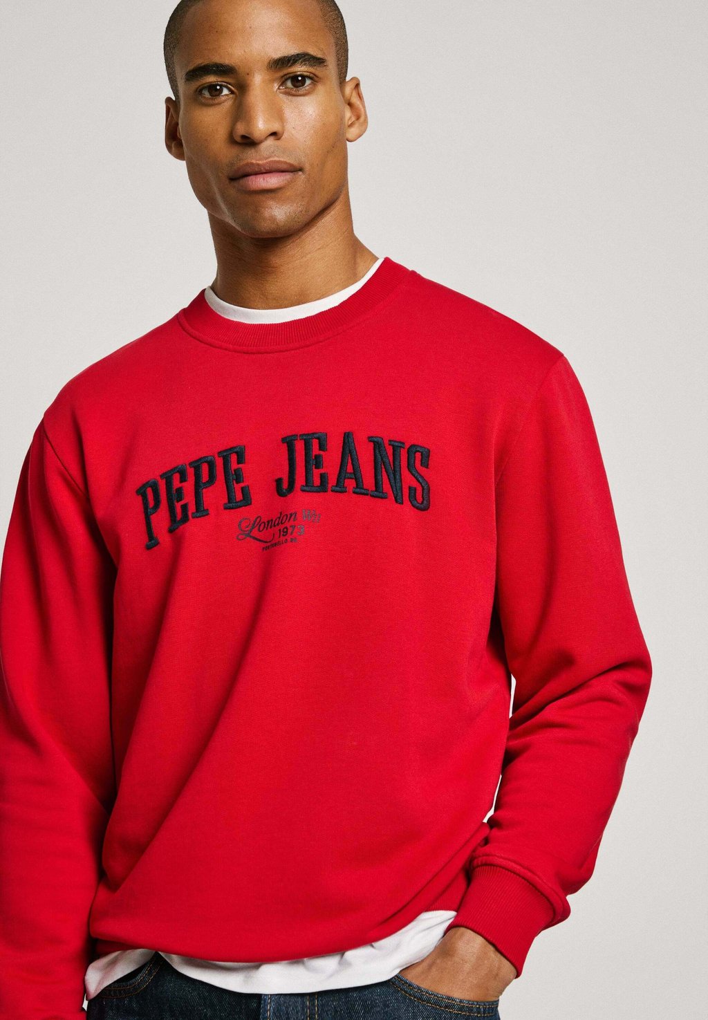 

Толстовка DERRIL CREW Pepe Jeans, красный