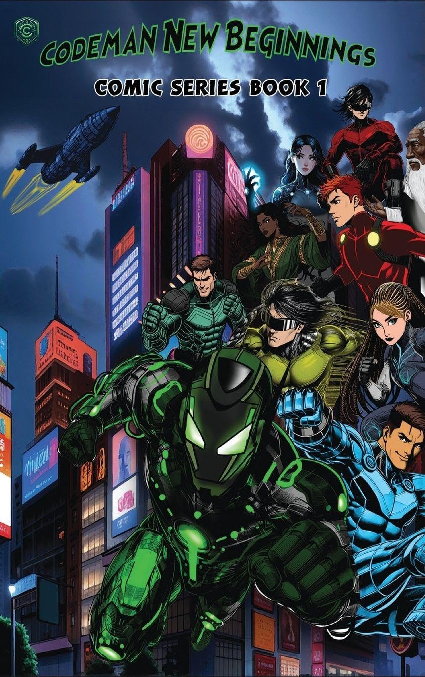 

Codeman: New Beginnings (Comic Series Book 1) (Codeman LLC)