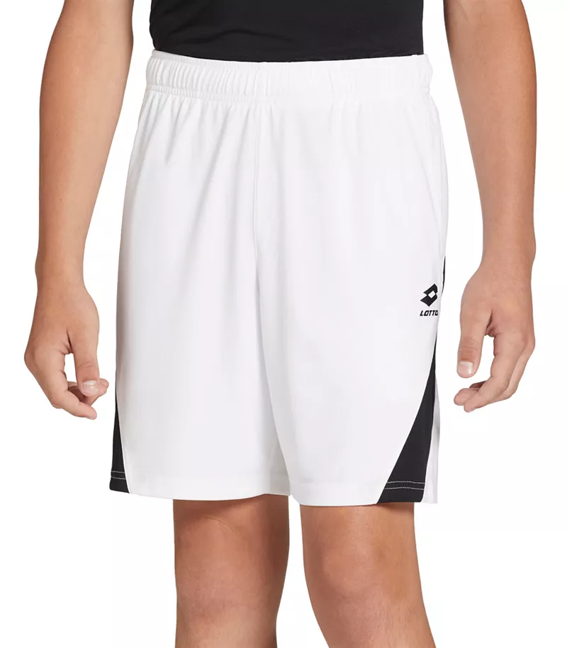 

Молодежные шорты лото Lotto, цвет Pure White/Pure Black