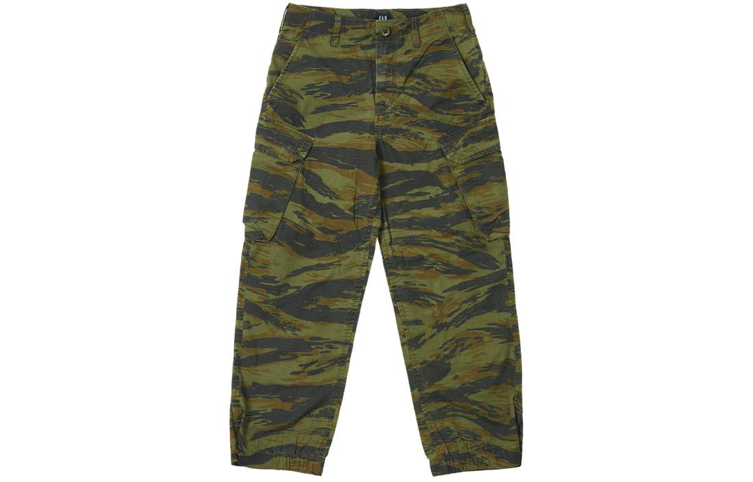 

X GAP SS24 Детские Карго Кэмо Повседневные Штаны Детские Арми Грин PALACE