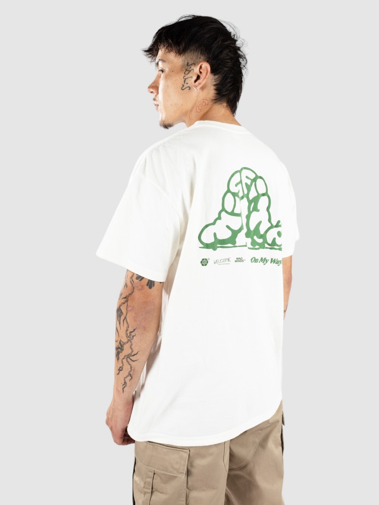 

Футболка Misfit Shapes Third Cycle T-Shirt, pigment thrift white
