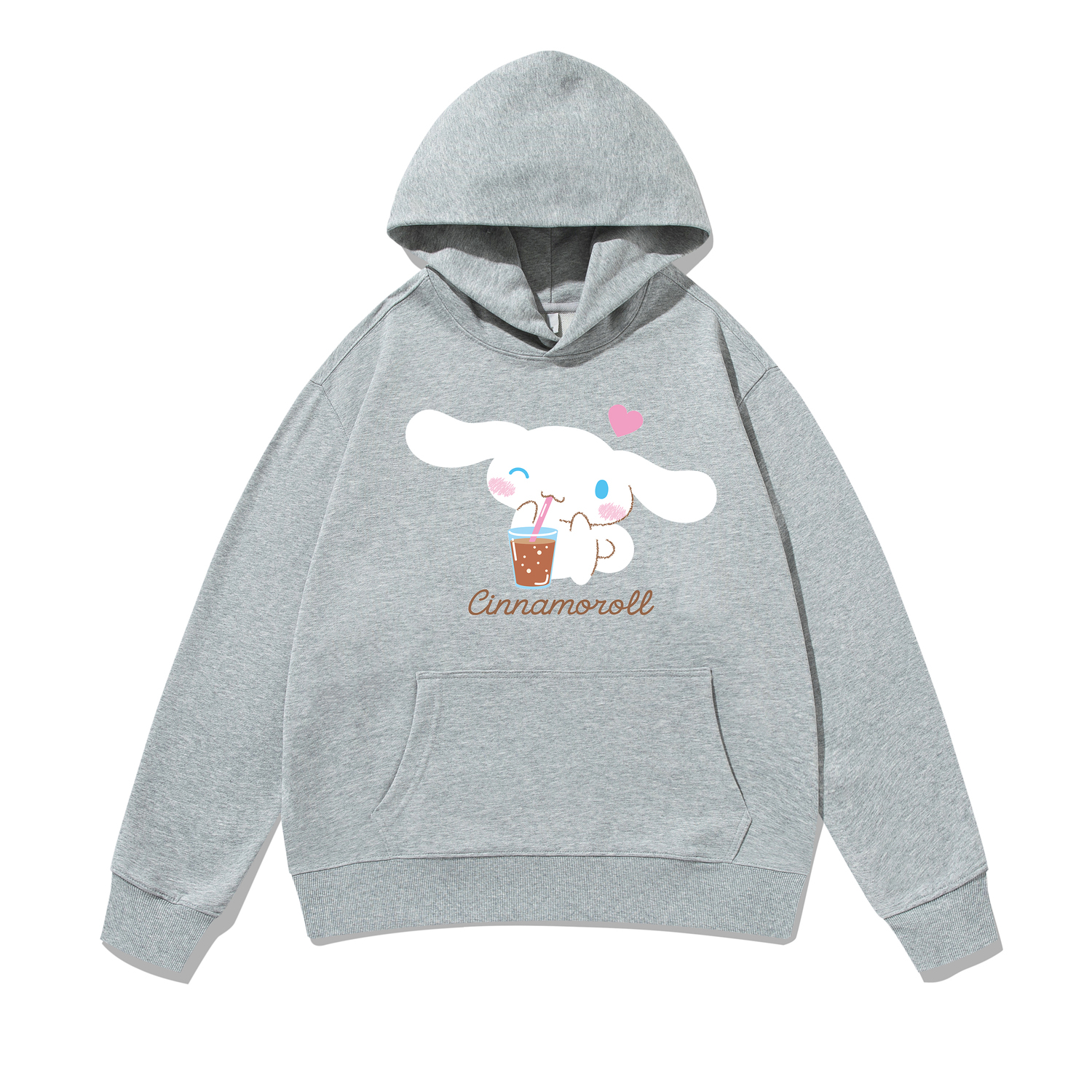 

Свитшот Cinnamoroll Yugui Dog Unisex Sanrio, серый