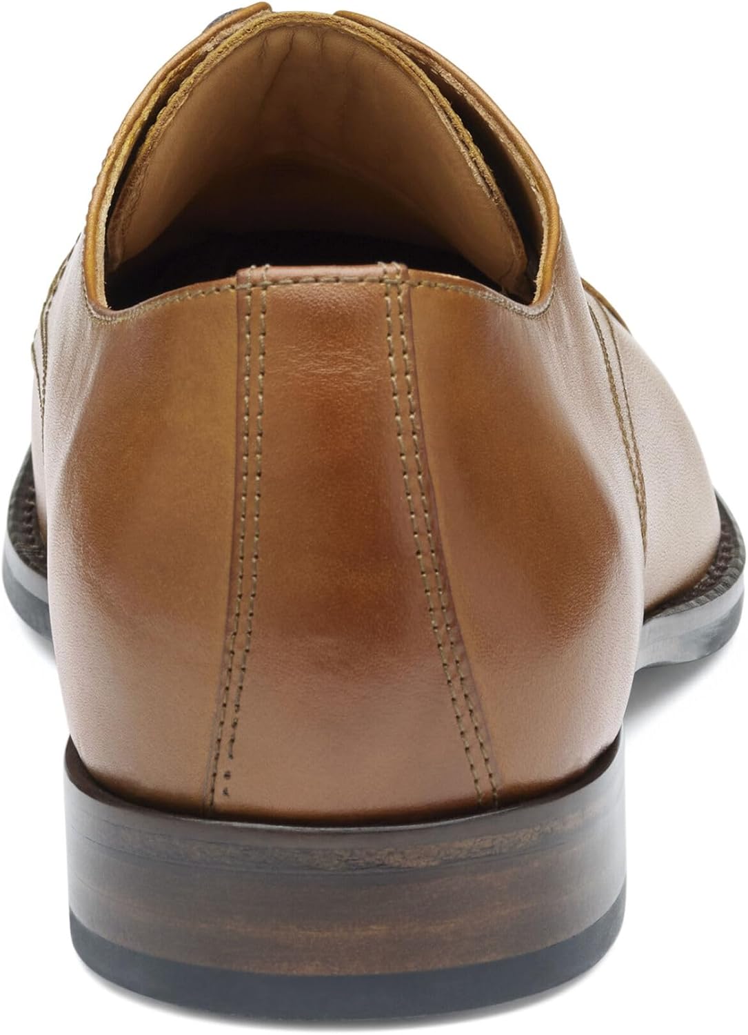Мужские туфли с закрытой шнуровкой и носком-каплей Johnston Murphy Richland Johnston & Murphy, Tan Full Grain — фото 3