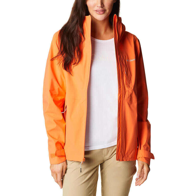 

Женский походный дождевик Columbia, цвет mango