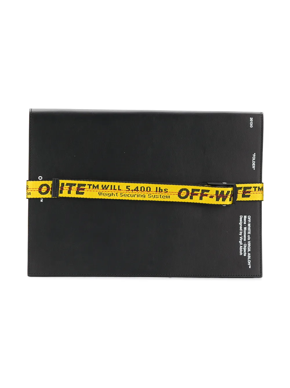 Складная визитница OFF-WHITE, черный — фото 2