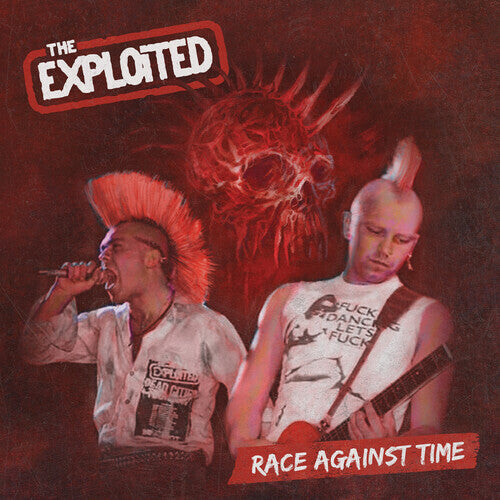 

Сингл 7" Exploited: Race Against Time - Blue