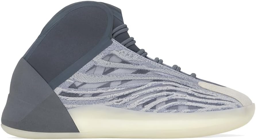 

Детские кроссовки adidas Yeezy Quantum на шнуровке для мальчиков, Mono Carbon/Mono Carbon/Mono Carbon