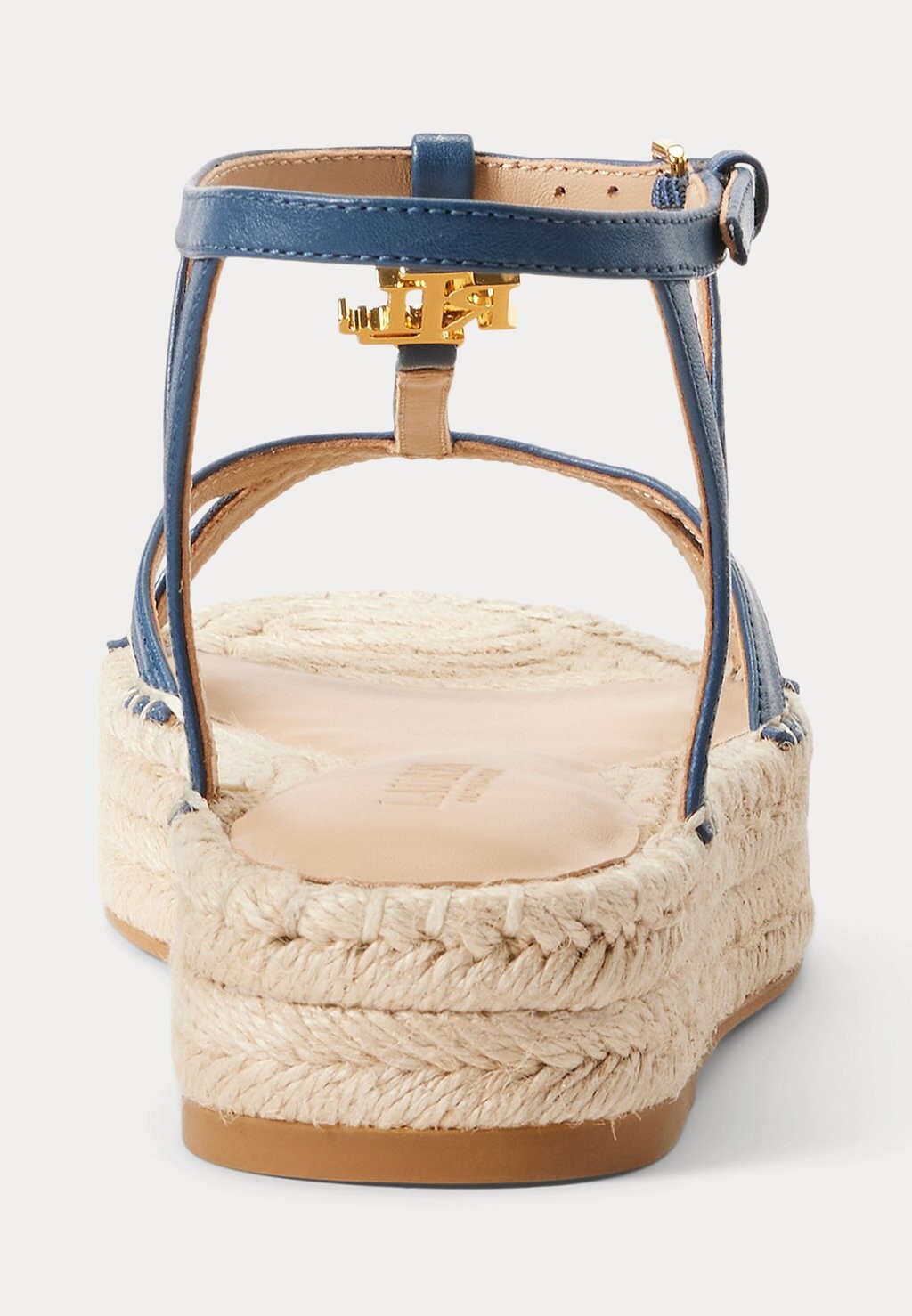 

Босоножки на платформе PAYTON NAPPA LEATHER ESPADRILLE Ralph Lauren, синий