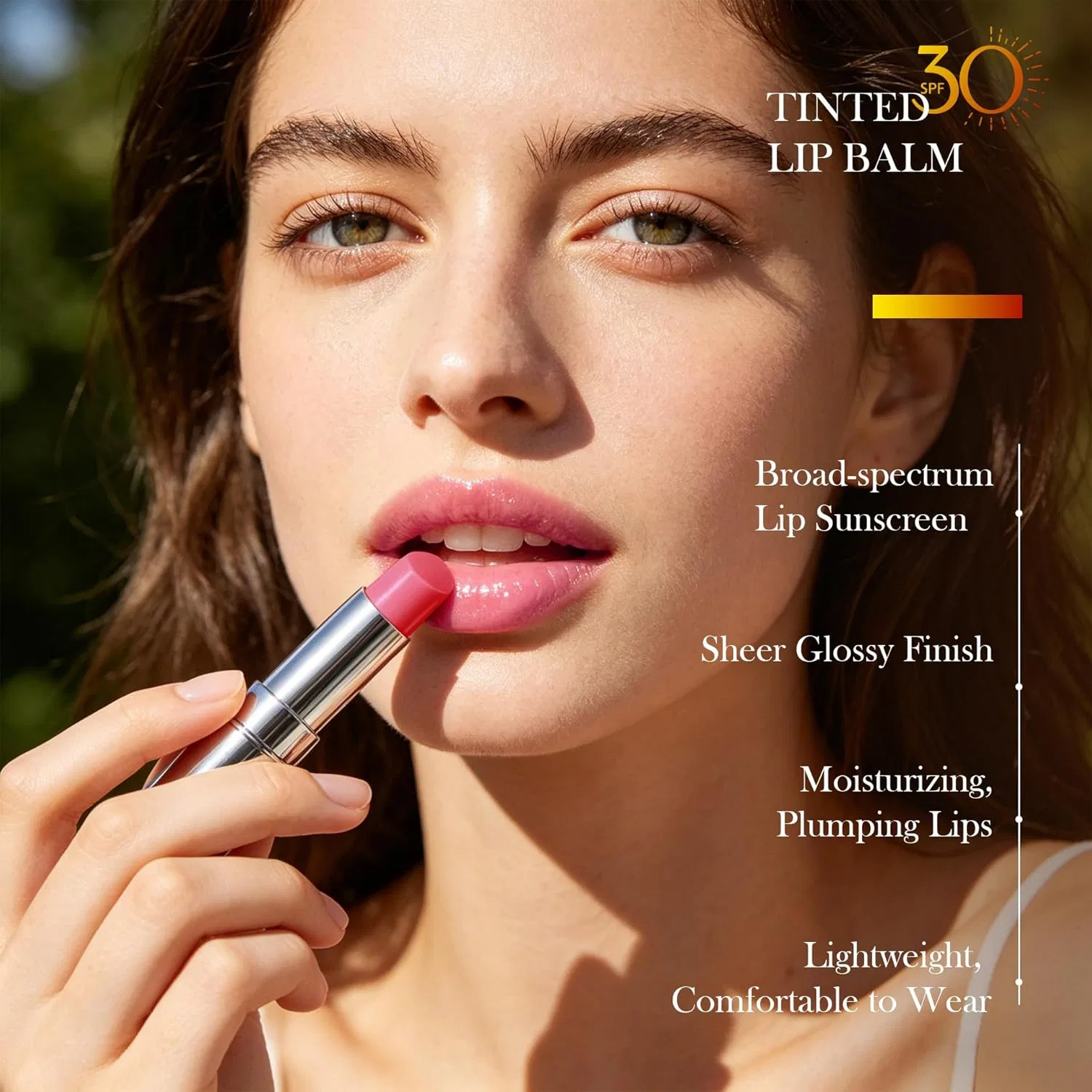 Тинтованный бальзам для губ с SPF 30 «01 Pink Love» от Prreal Prreal, 01 Pink Love — фото 4