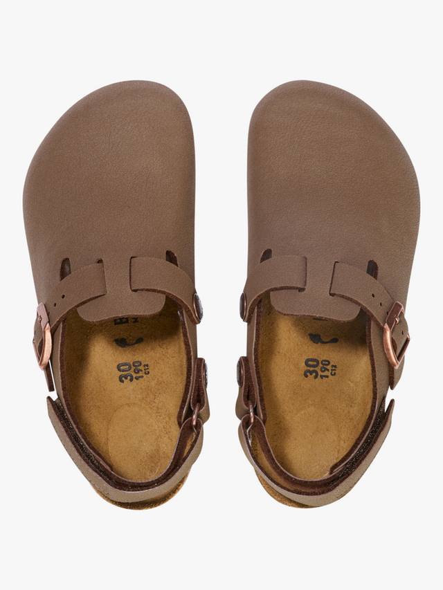 Детские клоги Tokio из нубука Birkenstock, Mocca Brown — фото 3