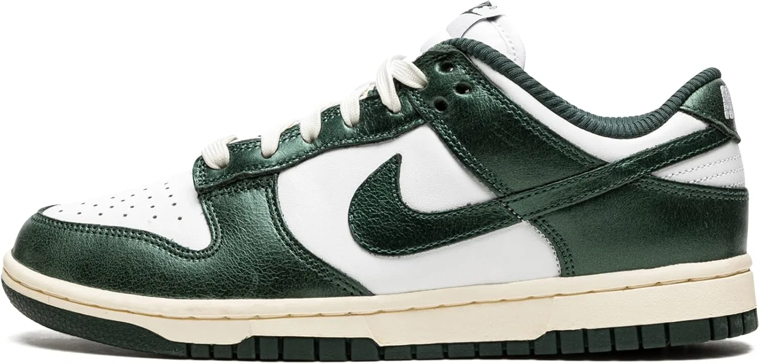 Кроссовки мужские Nike Dunk Low, Green/White/Sail