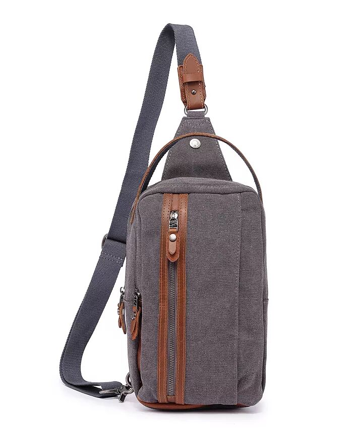 

Сумка-слинг Madrone Convertible Canvas TSD BRAND, серый