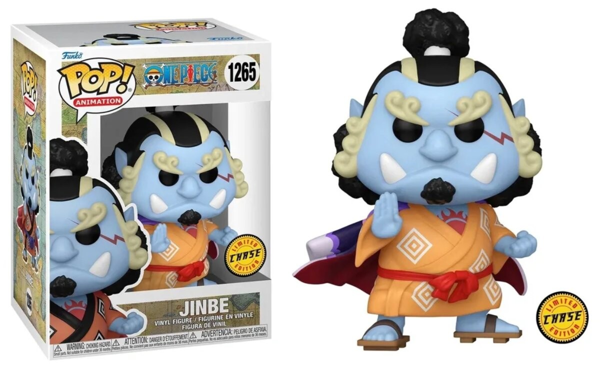 

Забавная поп-фигурка! One Piece 1265 Погоня за Дзимбэем Funko POP!