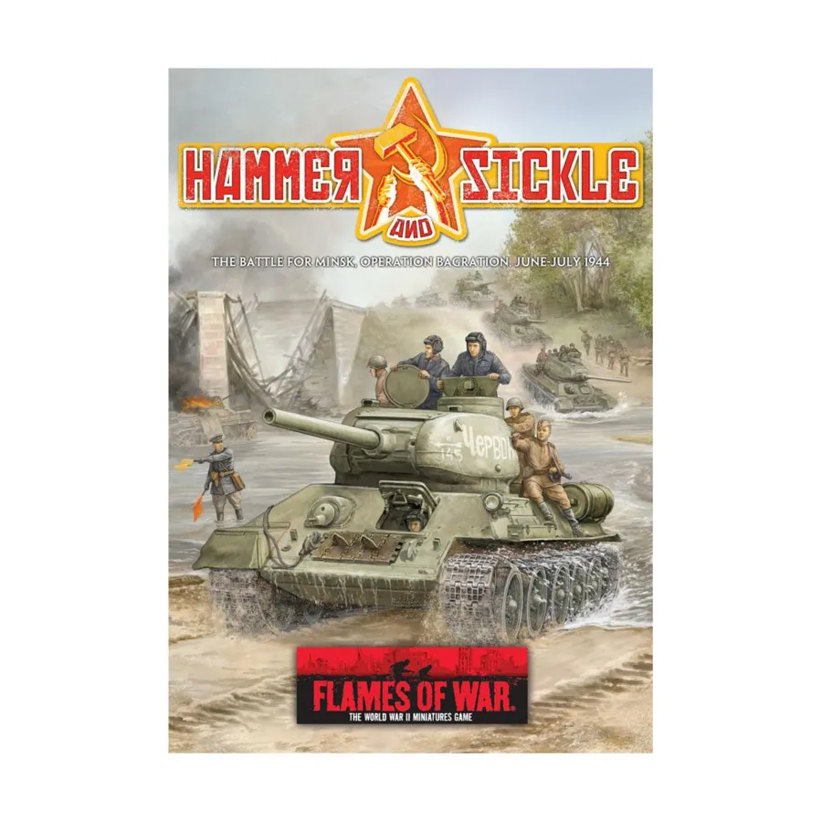 

Серп и Молот - Битва за Минск, операция "Багратион", июнь-июль 1944 г., Flames of War - WWII - Core Rules & Assorted