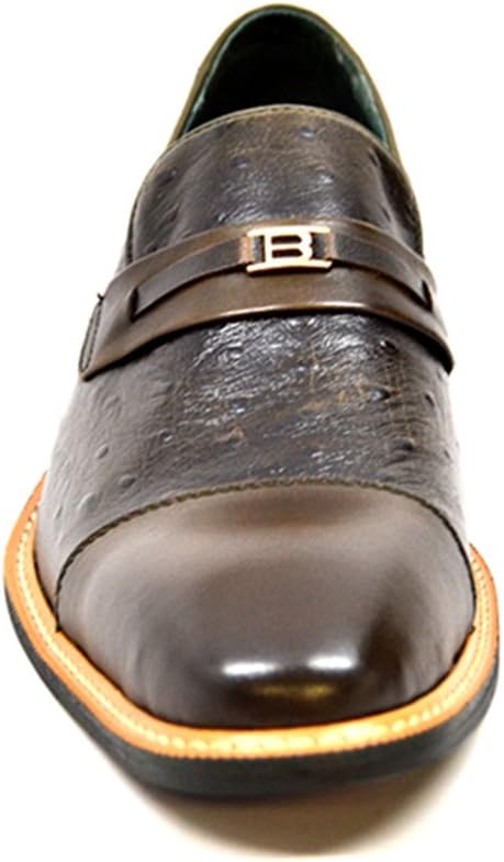 Мужские классические туфли British Collection Dolche, оливковый — фото 4