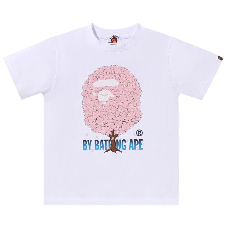 

Футболка BAPE Kids Sakura By Bathing Ape Tee, White