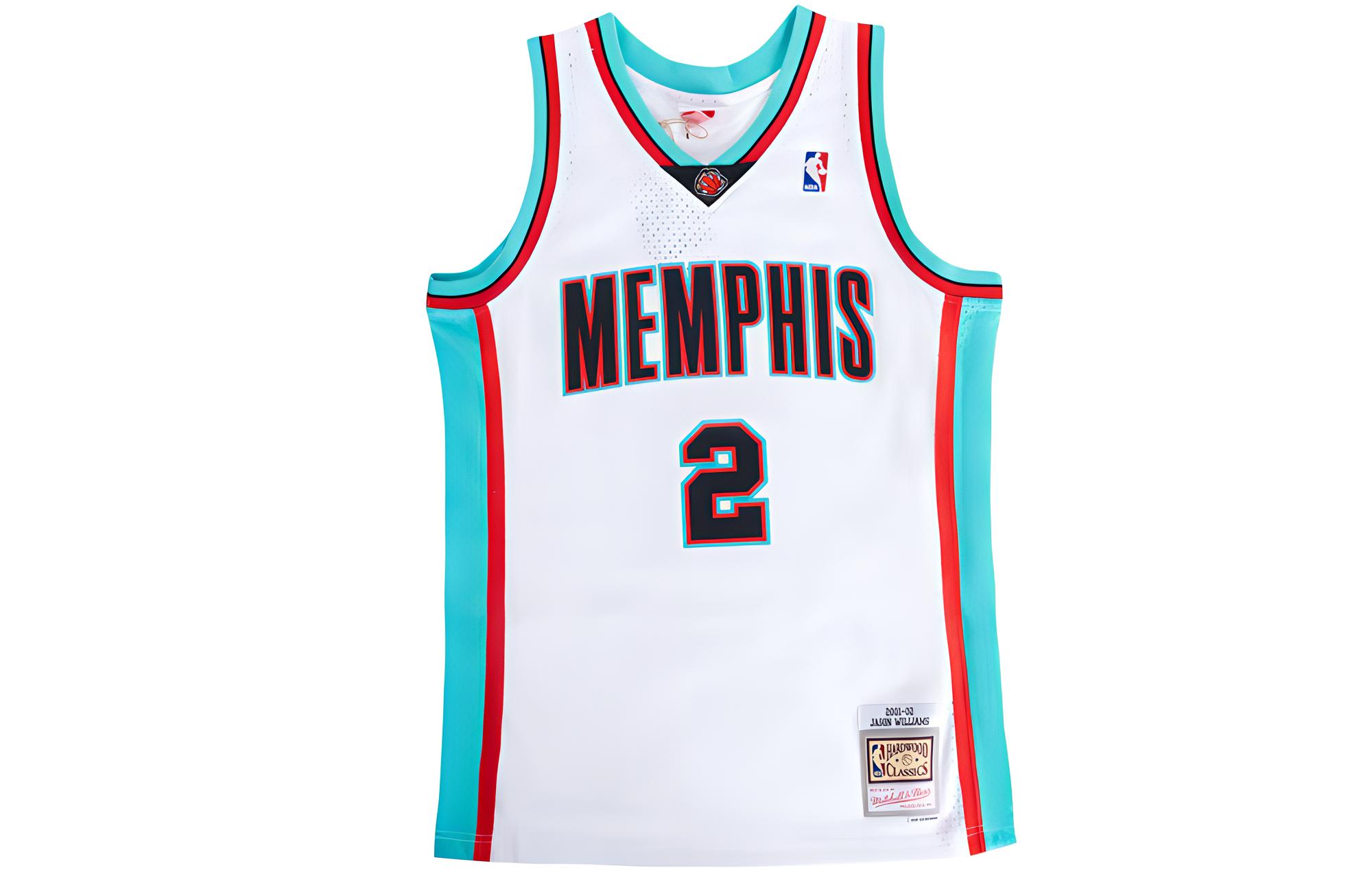 

Баскетбольная майка унисекс белая Mitchell Ness