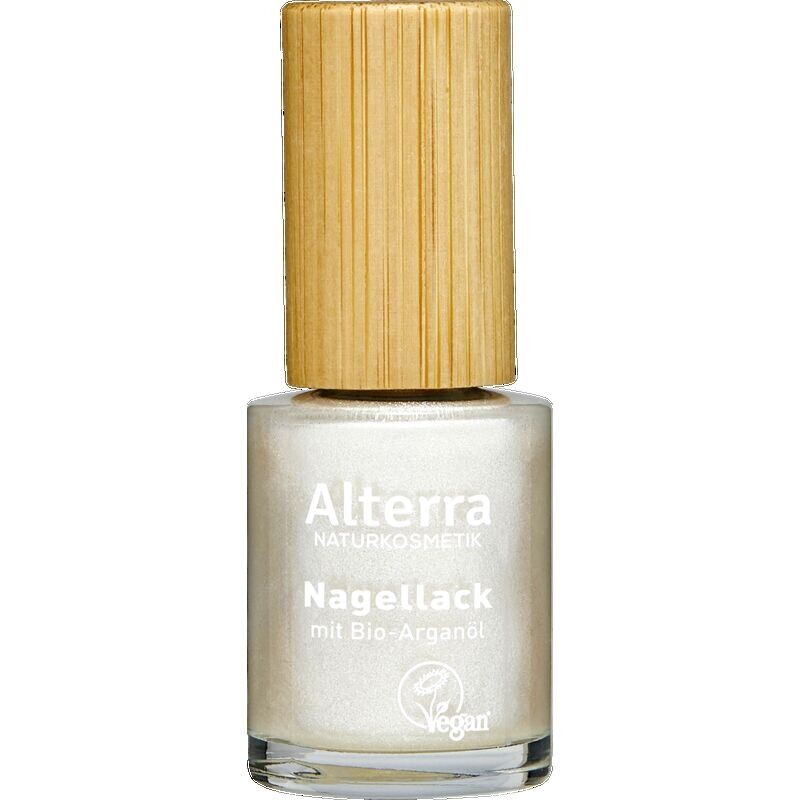 

Лак для ногтей 14 – Белый глиттер Alterra NATURKOSMETIK, 10,5 ml