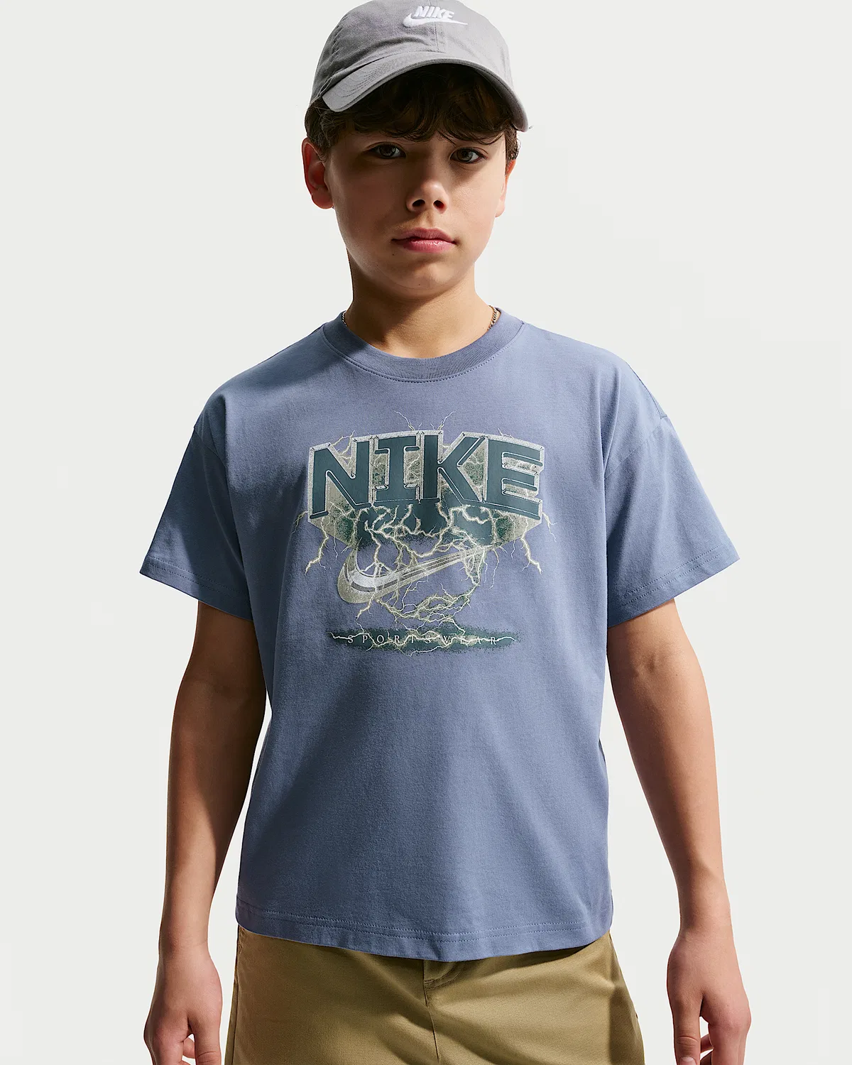 Детская футболка Nike Sportswear, World Indigo