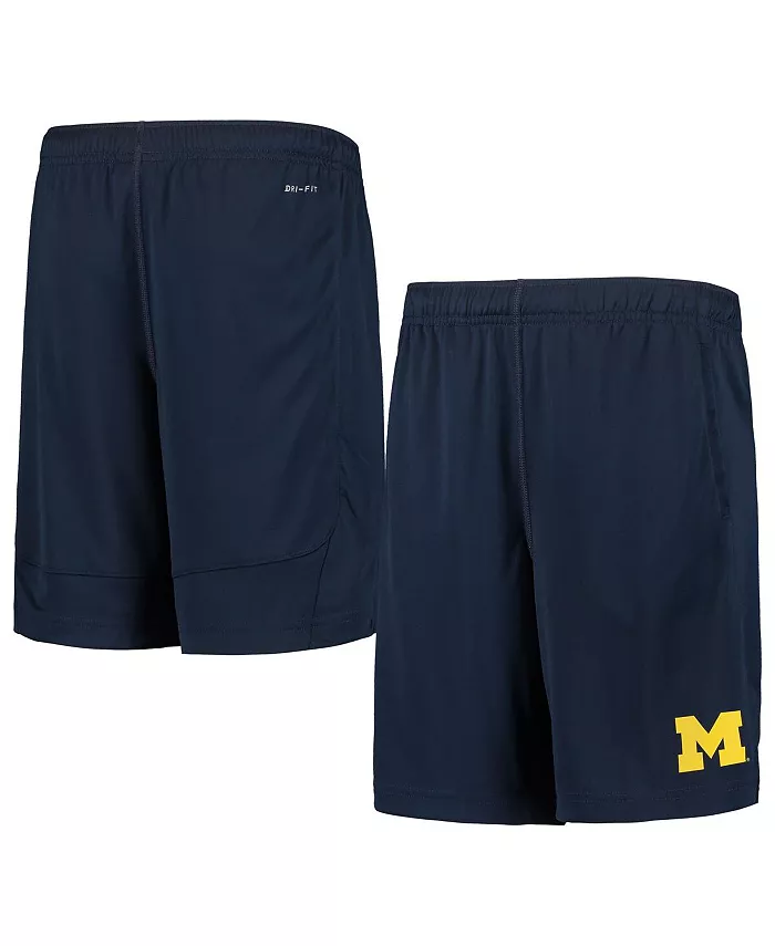 

Спортивные шорты Big Boys Navy Michigan Wolverines Nike