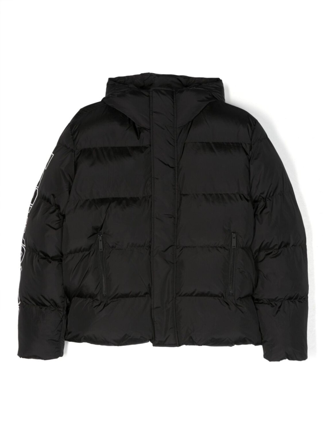 

Dsquared2 пуховик с логотипом, черный