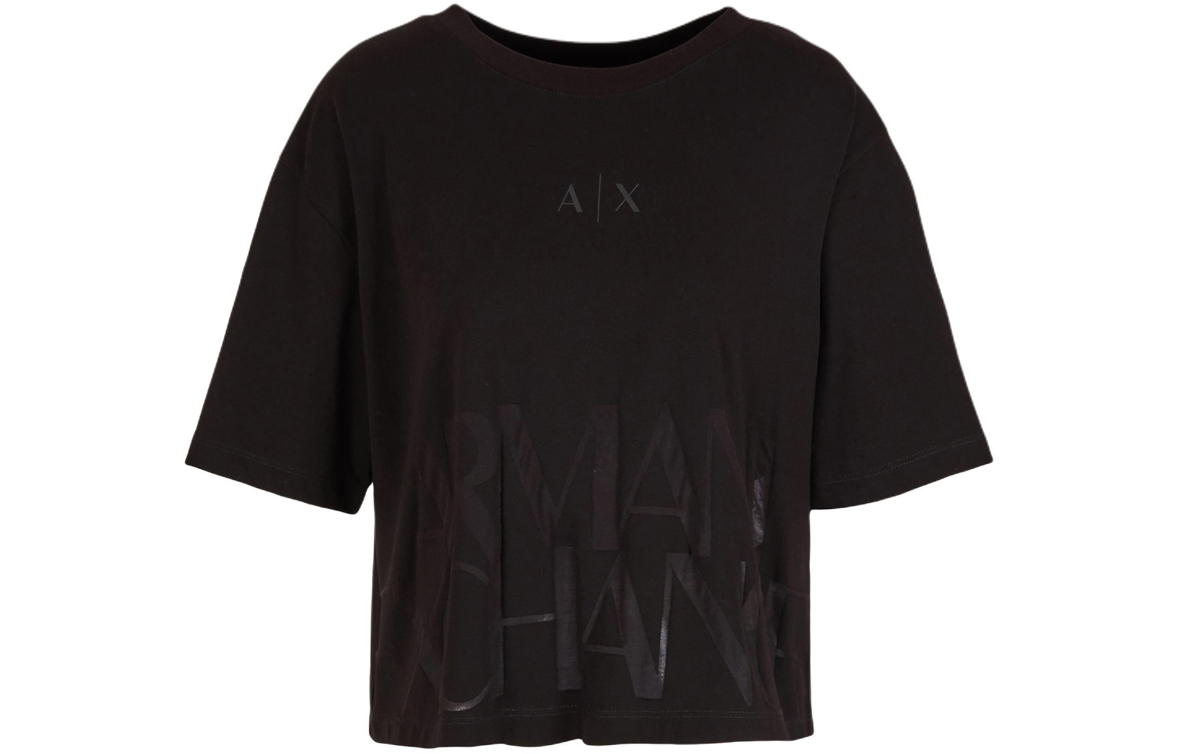 

Футболка SS24 Женская ARMANI EXCHANGE, Черный