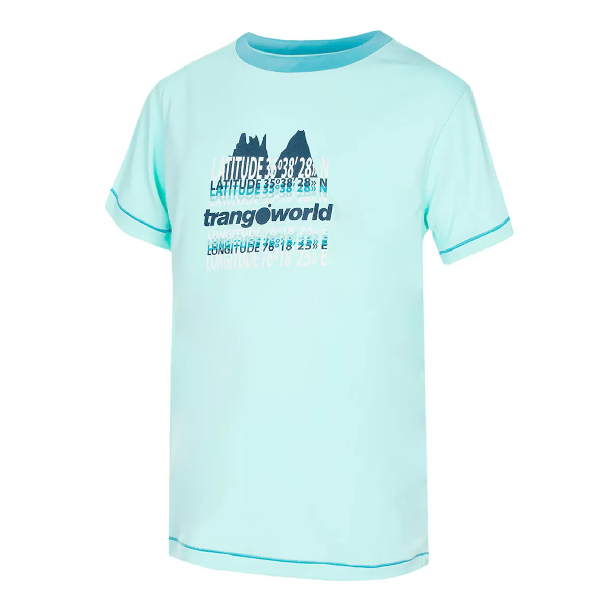 

Детская футболка Lemon Trangoworld, цвет Laguna