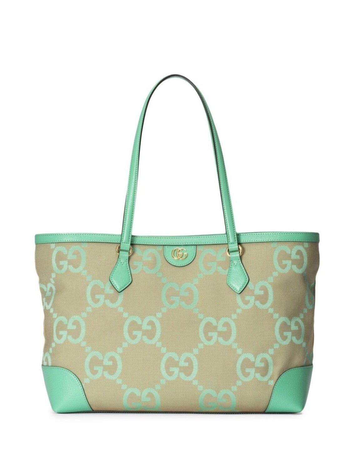 

Сумка-тоут Gucci Ophidia среднего размера, зеленый