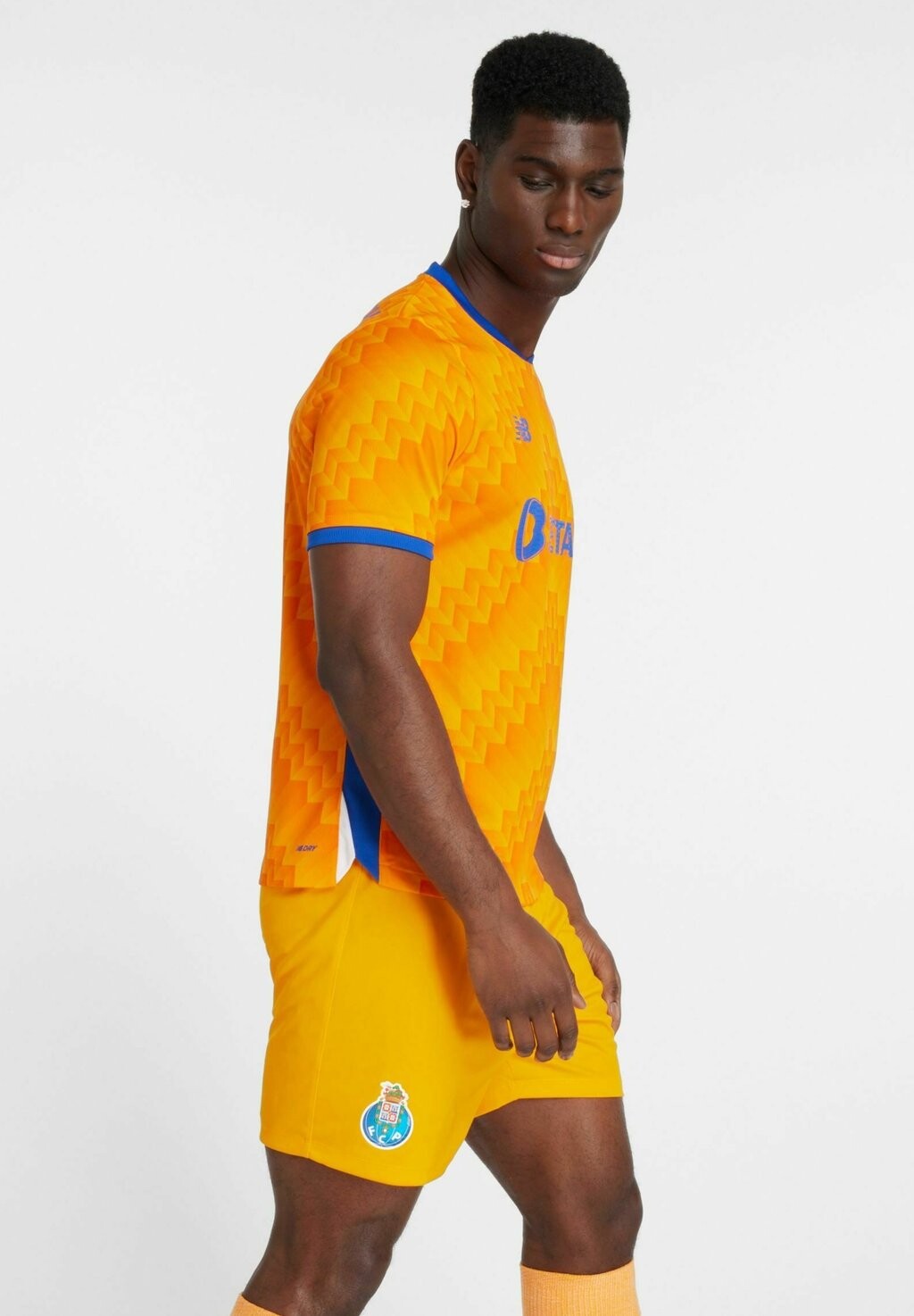 

Футболка с принтом FC PORTO AWAY SHORT SLEEVE New Balance, мраморный оранжевый