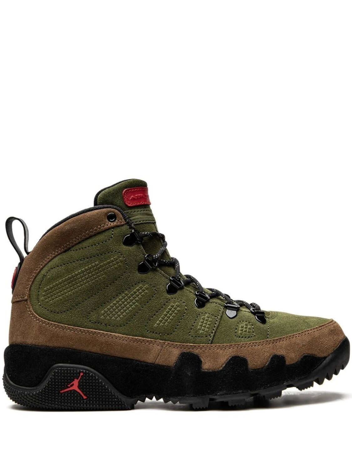 

Jordan ботинки Air Jordan 9 Retro, зеленый, Серый, Jordan ботинки Air Jordan 9 Retro, зеленый