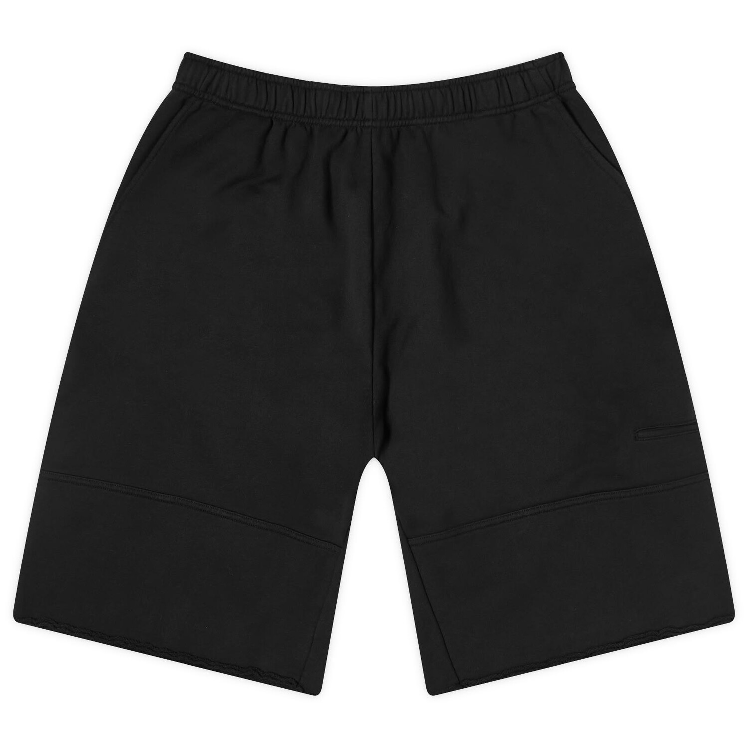 

Шорты Mm6 Maison Margiela Jersey Long Sweat Shorts, черный