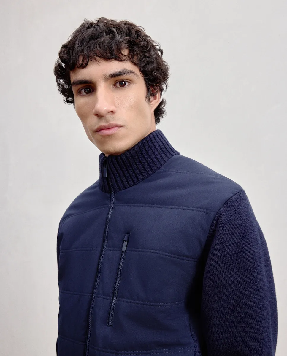 

Комбинированная куртка для мужчин Dustin, темно-синий