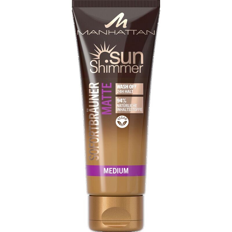 

Коврик для мгновенного загара Sunshimmer 01 средний Manhattan, 125 ml