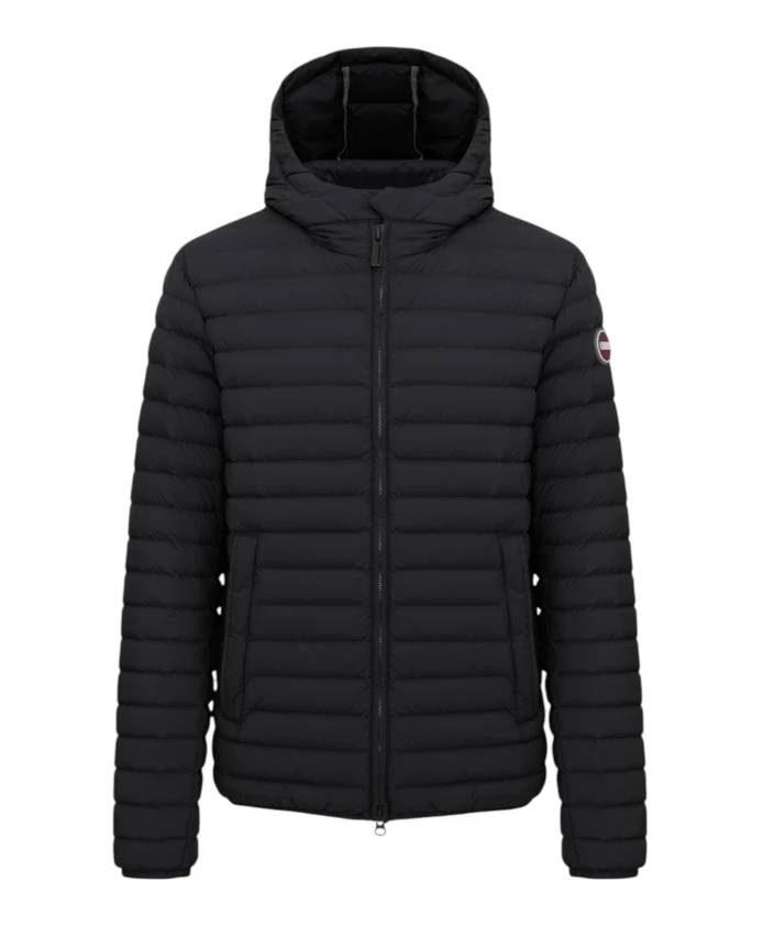 

Черная легкая пуховая куртка с капюшоном Colmar, черный