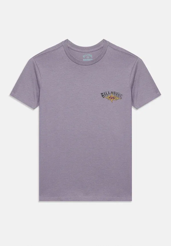 Футболка с принтом Burn Out Tee Billabong, фиолетовый пепел