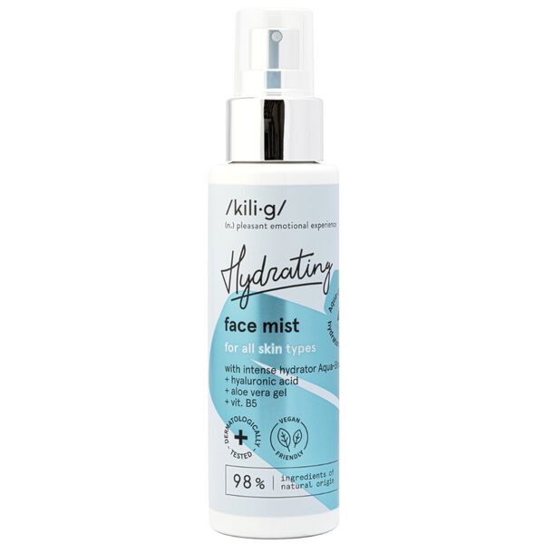 

Интенсивно увлажняющий спрей для лица, 100 мл Kilig Hydrating