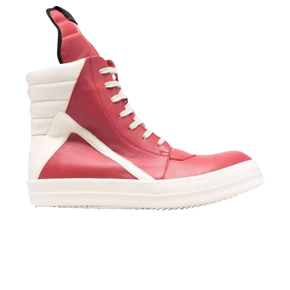 

Высокие кроссовки Rick Owens Geobasket High, красный