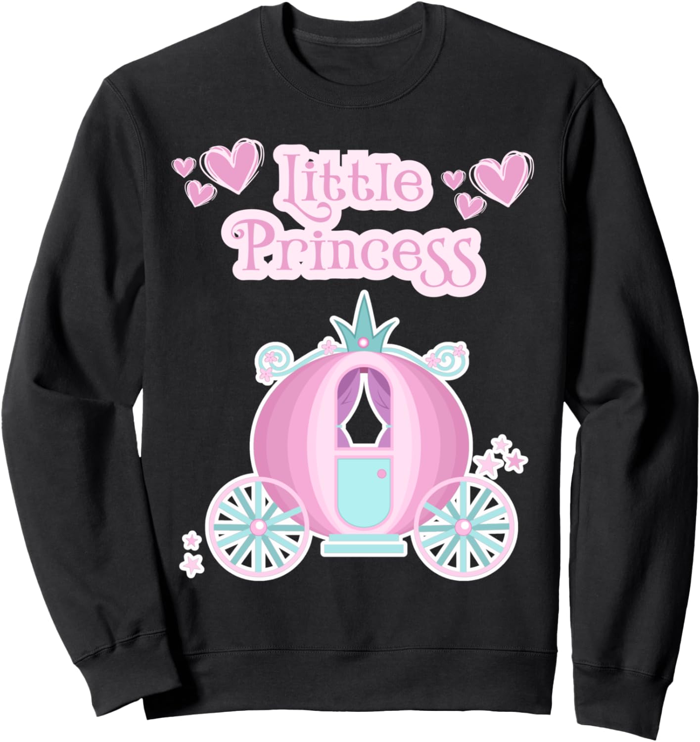 

Толстовка для семейного праздника в стиле «Маленькая принцесса Золушка» Family Look Princess Party Decorations Gifts, черный