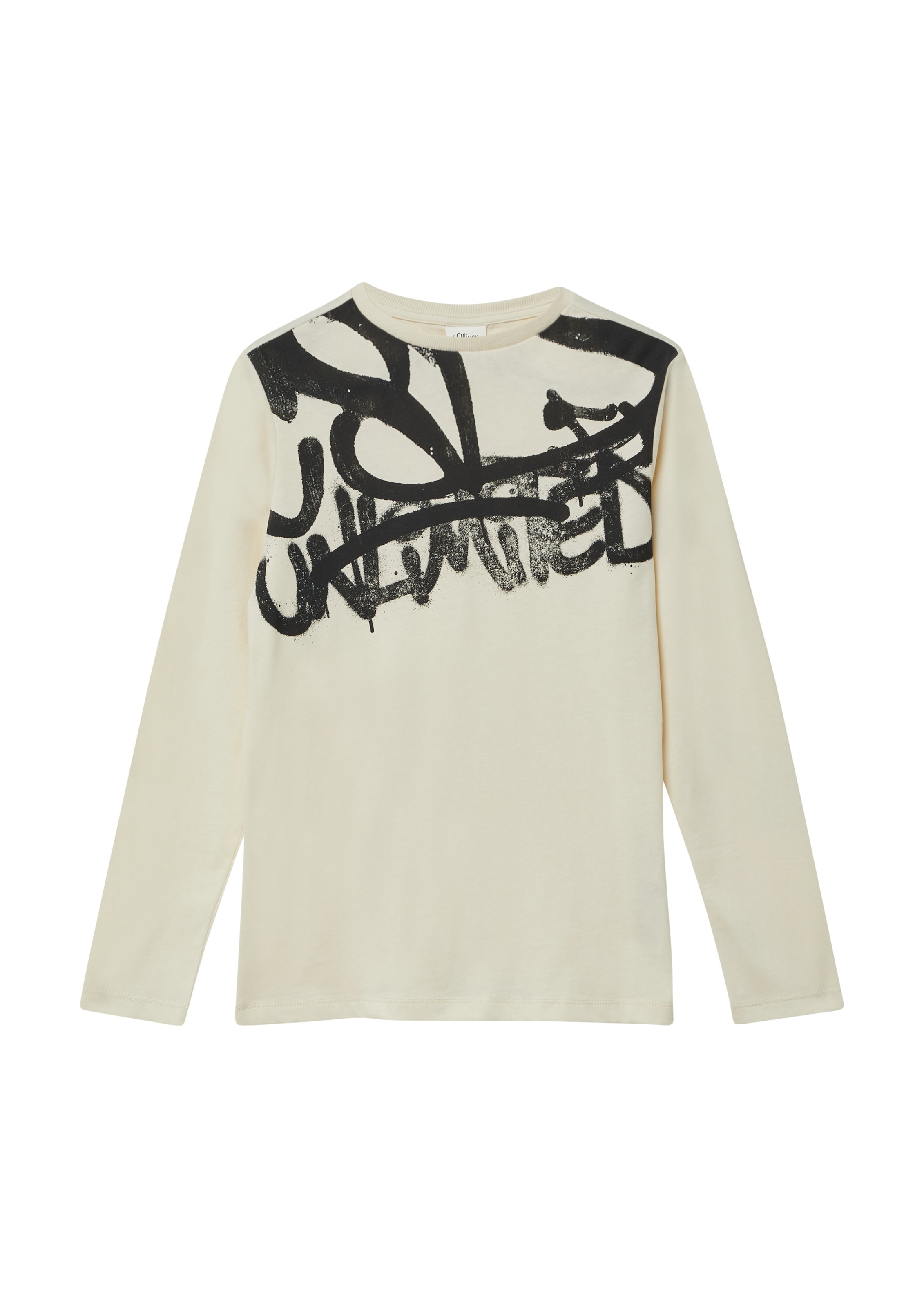 

s.Oliver Лонгслив в цвете экрю