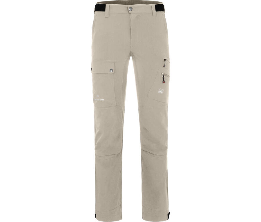 

BERGSON Штаны для походов, универсальные, много карманов, бежевые