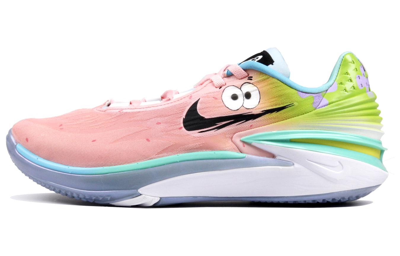 

Баскетбольные кроссовки Air Zoom G.T. Cut 2 Basketball Shoes Men Low-top Pink/Green Nike