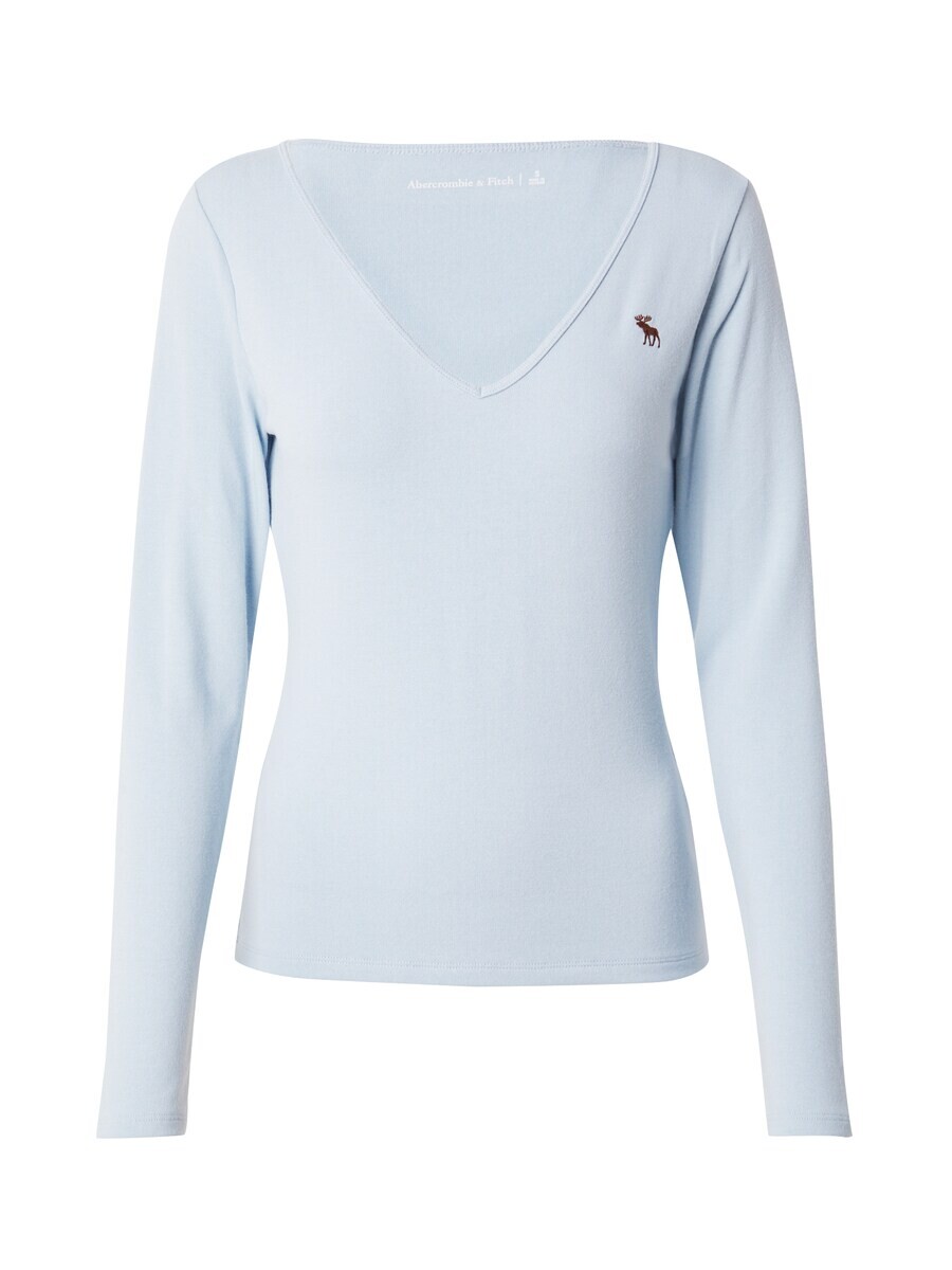 

Лонгслив Abercrombie & Fitch Shirt, светло-синий