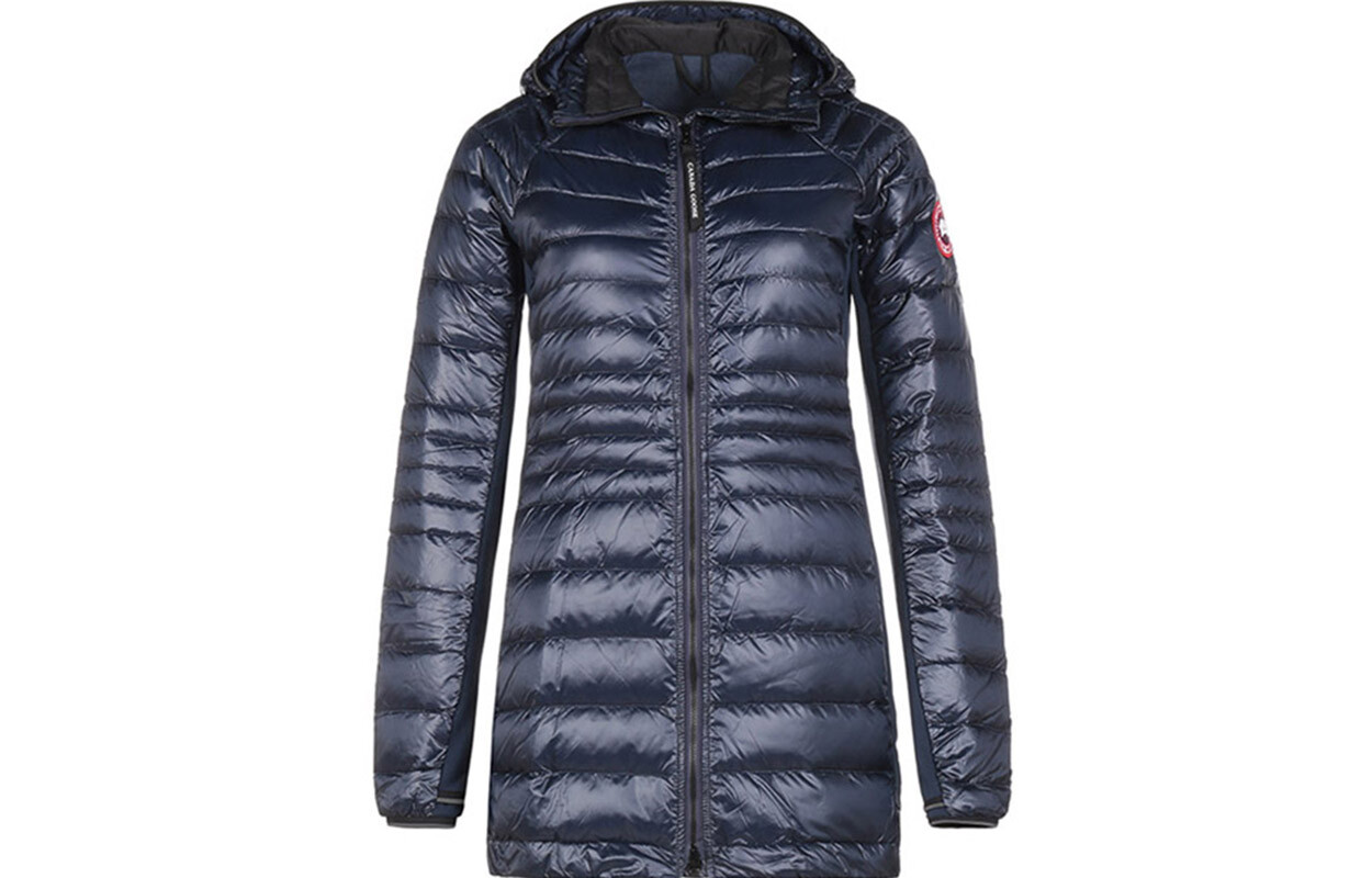 

Женский пуховик Canada Goose, цвет azure blue