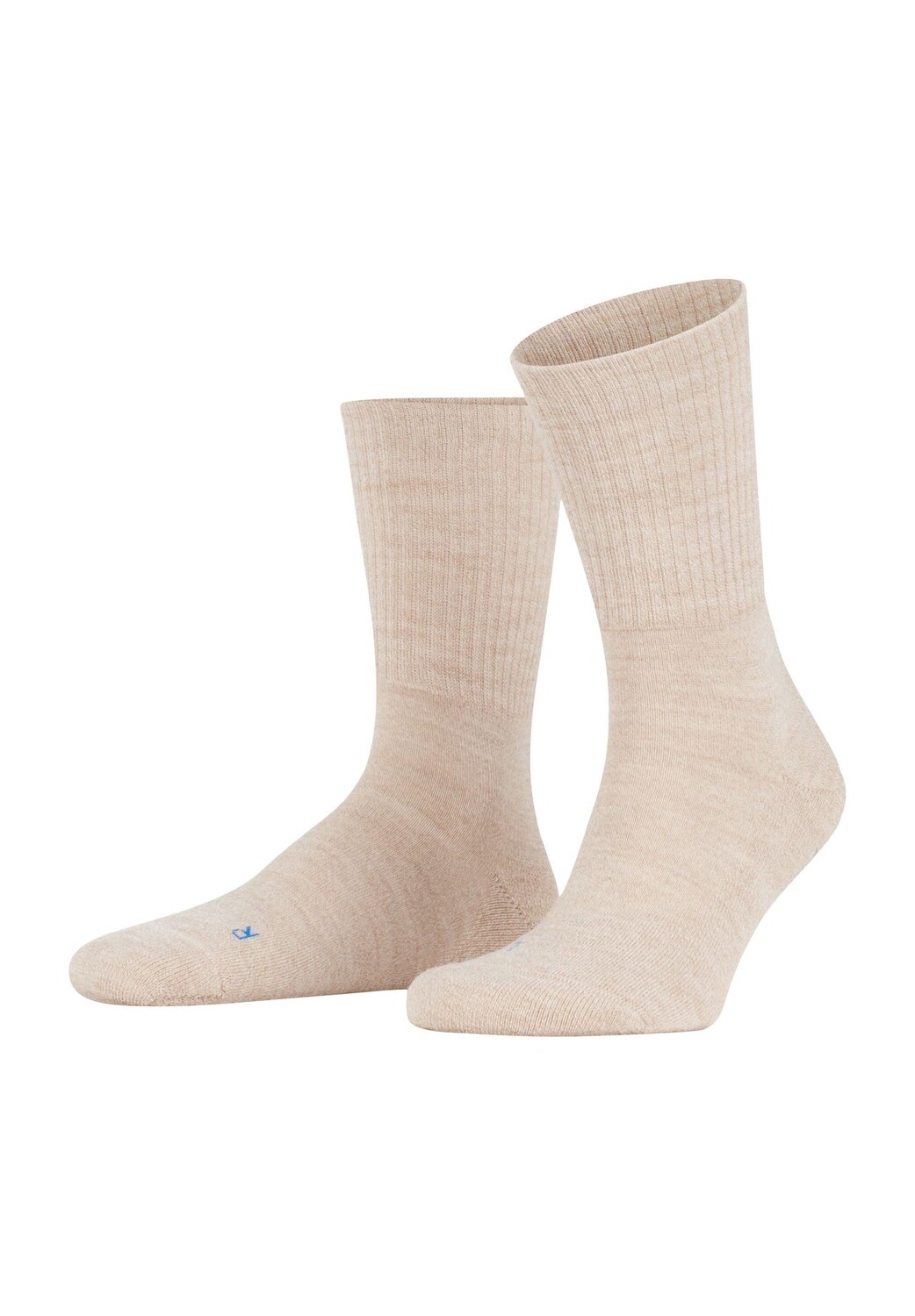 

Носки Walkie Light, из шерсти, манжеты в рубчик, мужские FALKE, цвет Sand Mel