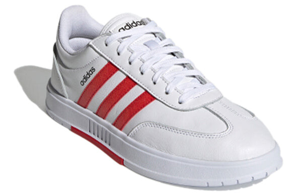 Кроссовки neo gradas красные Adidas, белый — фото 3