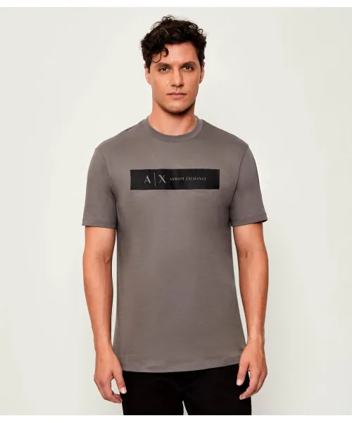 

Футболка Regular fit Armani Exchange, серый