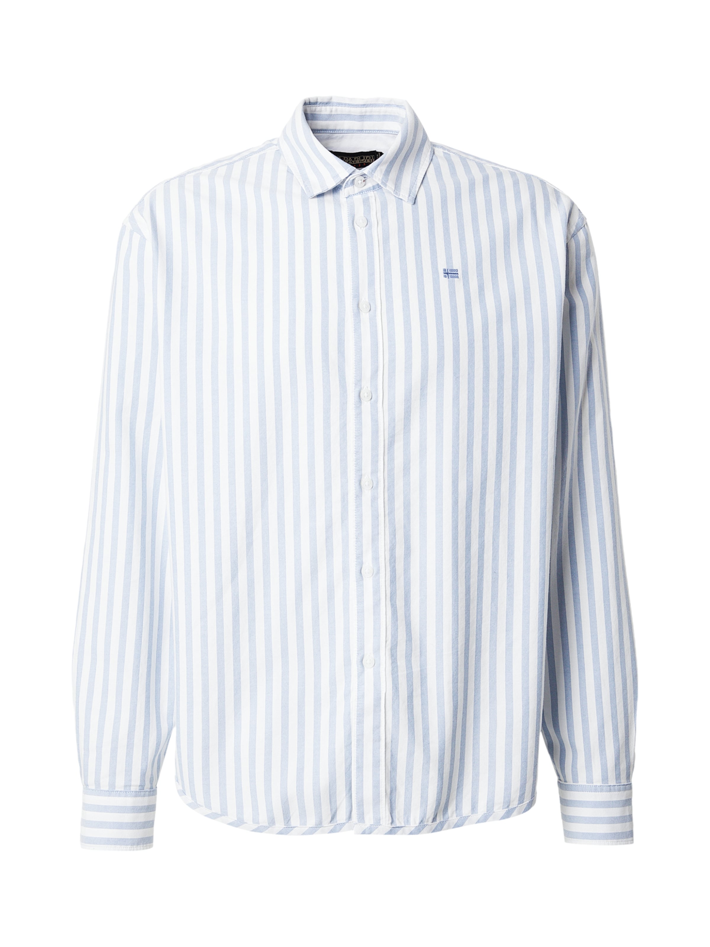 

NAPAPIJRI Рубашка на пуговицах 'G-TERRA' светло-голубого цвета Regular fit