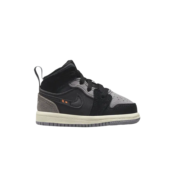 

Кроссовки Air Jordan 1 Mid SE Craft TD, черный